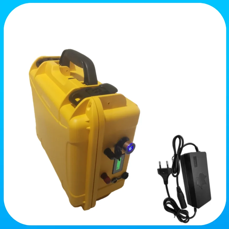 Ultra-Durable IP67 Waterproof 24V LiFePO4 Battery (50Ah-250Ah) | Protective BMS + 10A Fast Charger – Reliable Power for Creek F