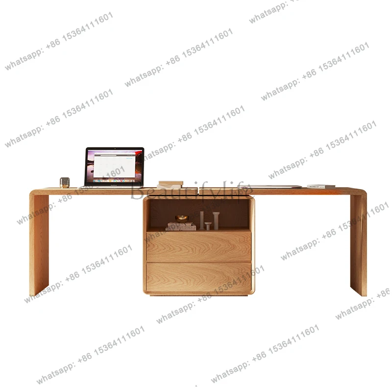 

Dressing Table Office Furniture Modern Wooden Simple Home Multi-functional Standing Desk Computer Desk Adjustable Office Sit Sta