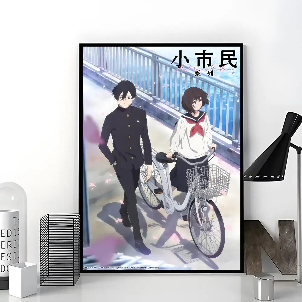 Mystery Anime S-shoshimin Series Poster Trendy Aesthetic Wall Art Poster for Dorm Room Bedroom Decor