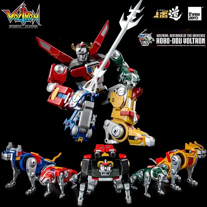 

3A Threezero ROBO‐DOU Voltron Defender of The Universe 5 In 1 Finished Model Alloy Version