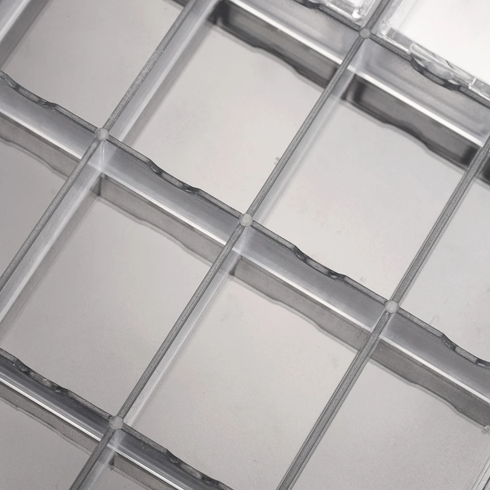 

1pc 20 Mini Containers Transparent Sequins Box for Nail Art Jewelry Beads Glitter Diamond Storage Organizer Long Use Premium