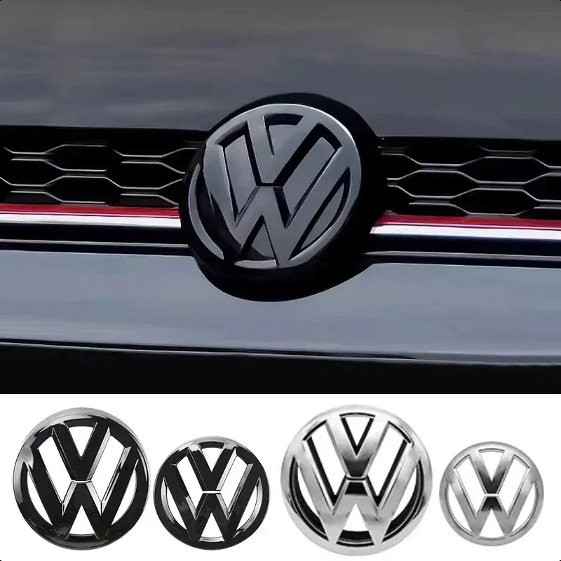 

Высококачественный черный или серебристый для VW Volkswagen Golf 6 MK6, значок передней решетки и задняя крышка багажника, сменные аксессуары
