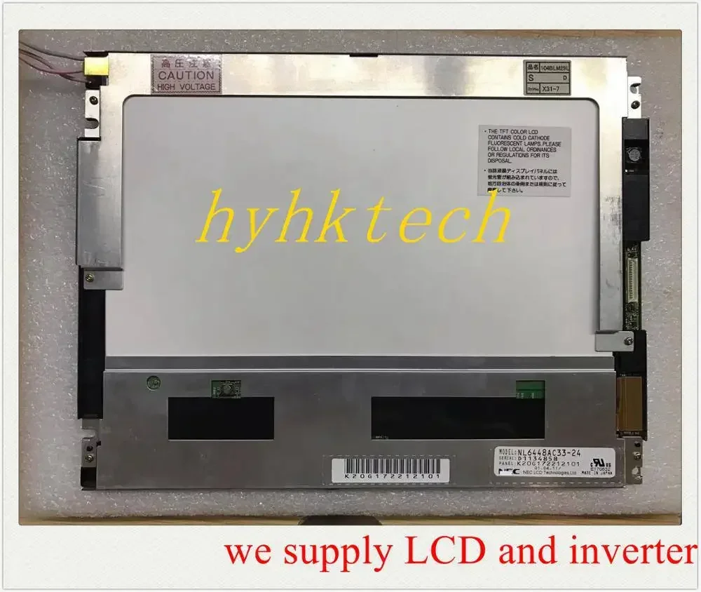 

NL6448AC33-24 10.4 INCH Industrial LCD,new&A+ in stock, tested before shipment