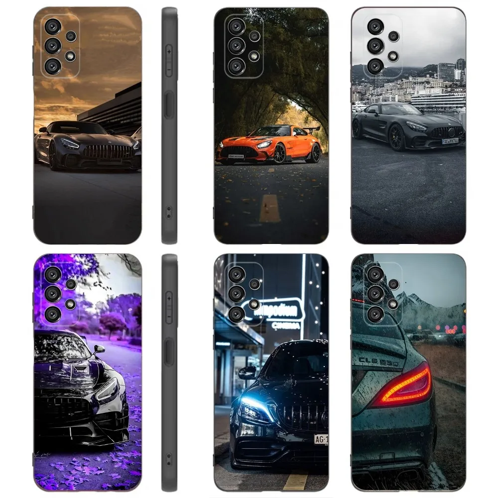

car M-Mercedes B-Benz Phone Case For Samsung Galaxy A91,A80,A73,A72 ,A71,A53A52,A32 ,A31A22,A21s,A20,Black Cover