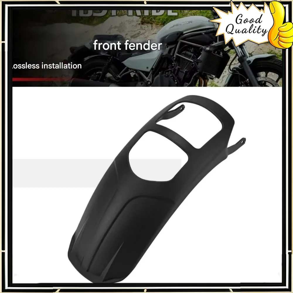 

For Kawasaki Eliminator 500 modified front fender modified retro front mud plate extended sand and water guard extension plate