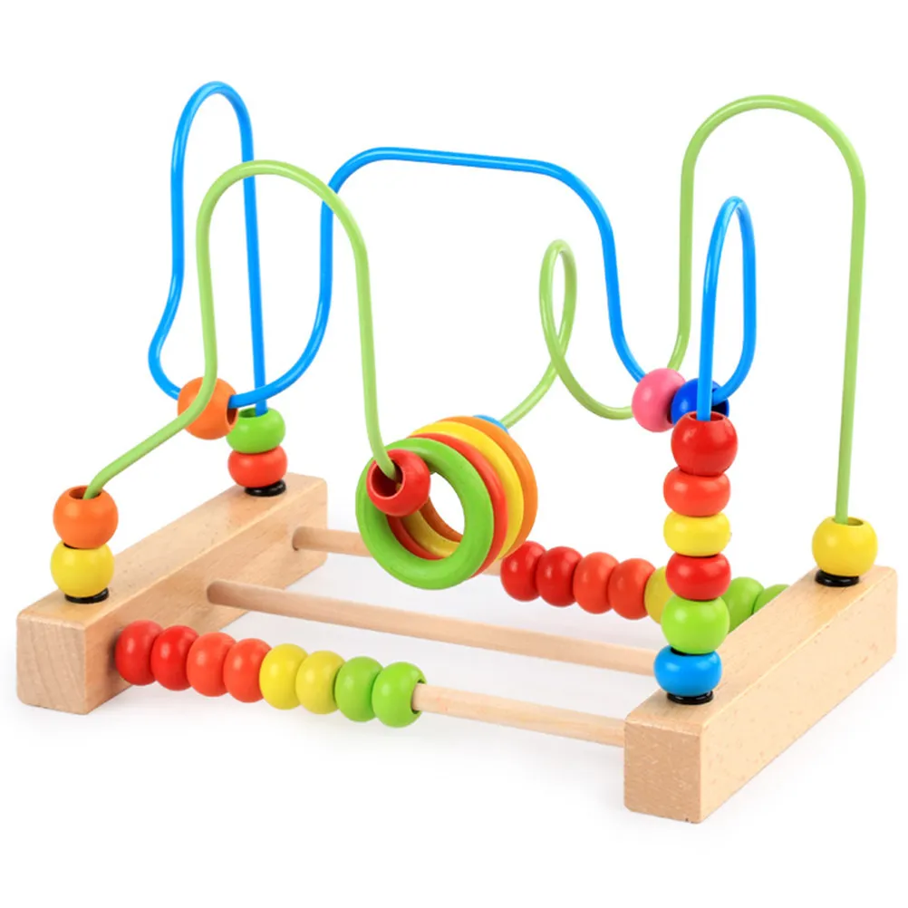 1pcs-fruit-pattern-round-beads-maze-wooden-educational-plaything-develop-hand-eye-coordination-parent-child-interaction-game