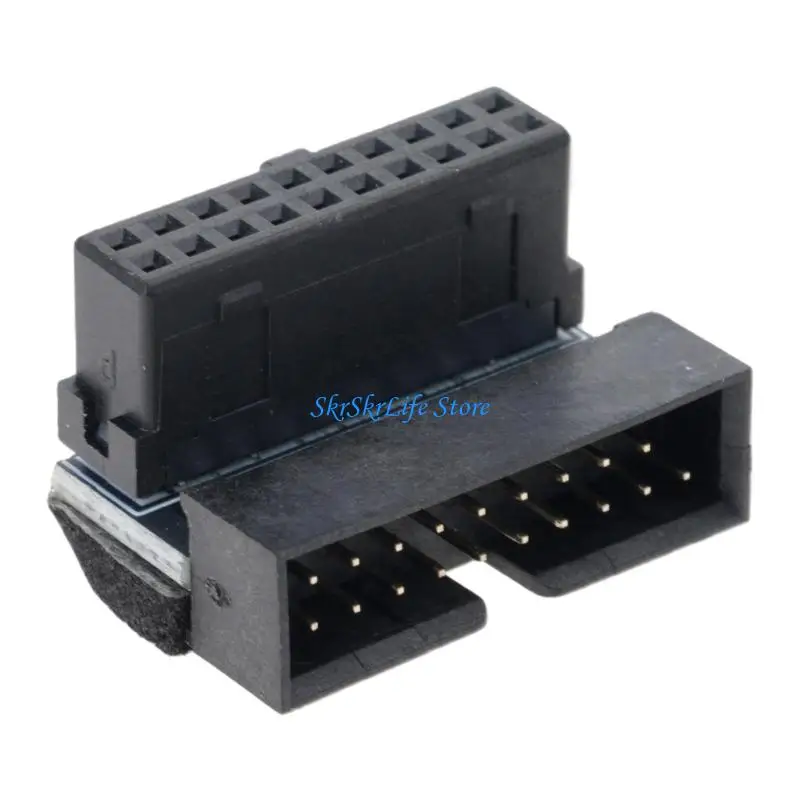 E65E Space Saving 90 Degree USB3.0 Adapters for Motherboards Direct Plugs Without Tools