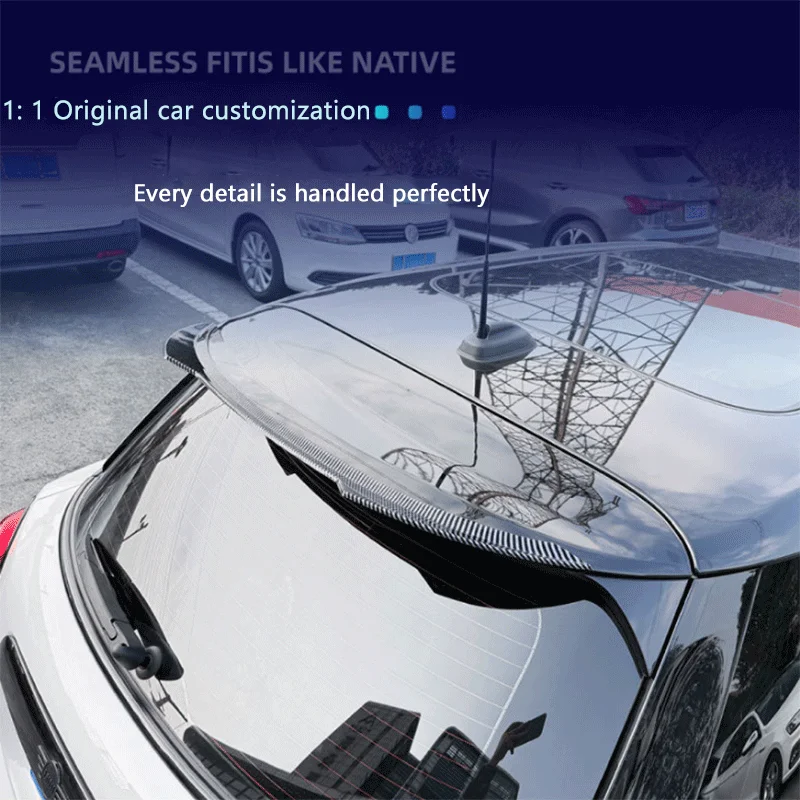Suitable for 2014-2024 BMW mini Cooper S F55 F56 top wing spoiler modification accessories