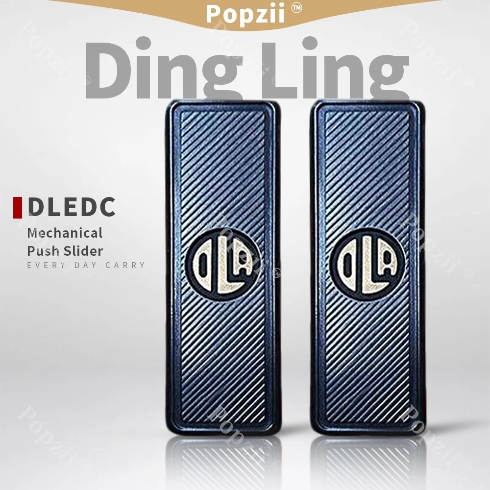 Zamówienie na zamówienie DLedc Ding Ling Cyrkoniowy Mechaniczny Wieloosiowy Suwak Popychowy Gładki Mechanizm Sensoryczny Antystresowy Zabawka Antystresowa dla Dorosłych