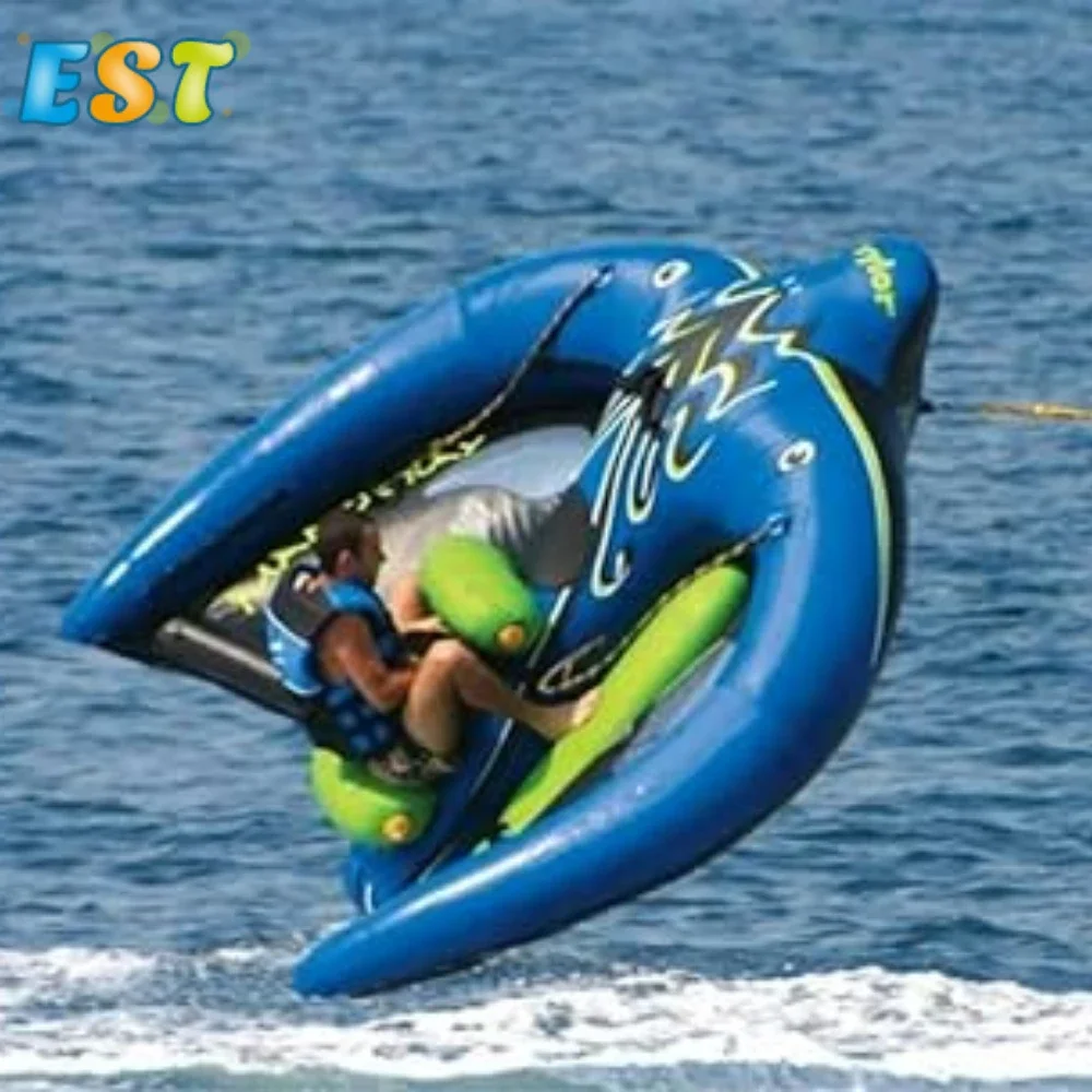ألعاب الرياضات المائية نفخ تحلق الخفافيش على شكل قارب تحلق الأسماك القابلة للنفخ تحلق الأسماك الموز قارب الألعاب المائية