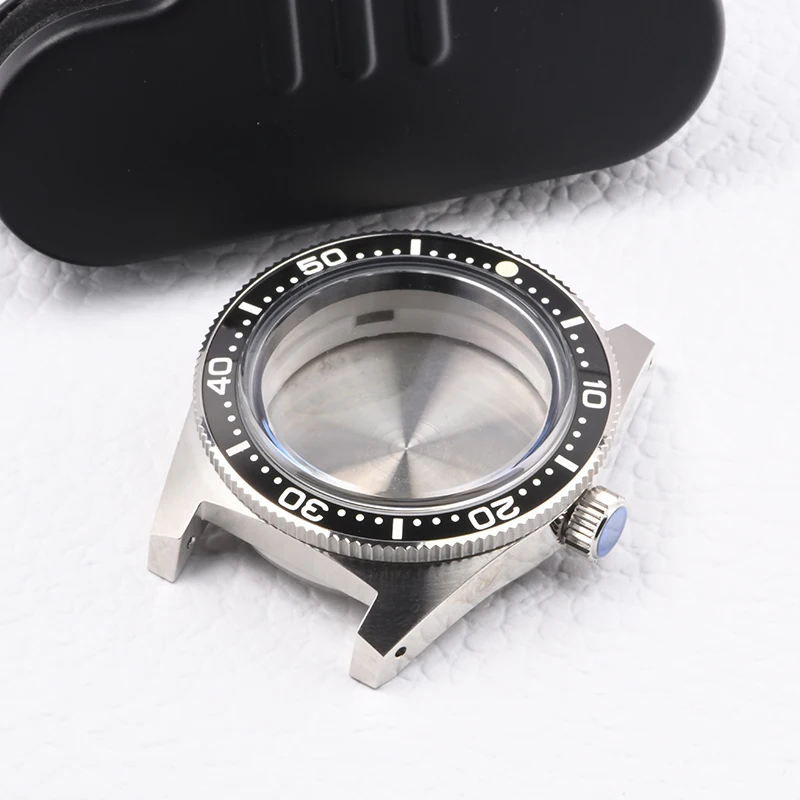 

HEIMDALLR 62MAS watch case super luminous Stainless Steel diving case fit Seiko mod for NH35A NH36A Automatic Movement Sapphire