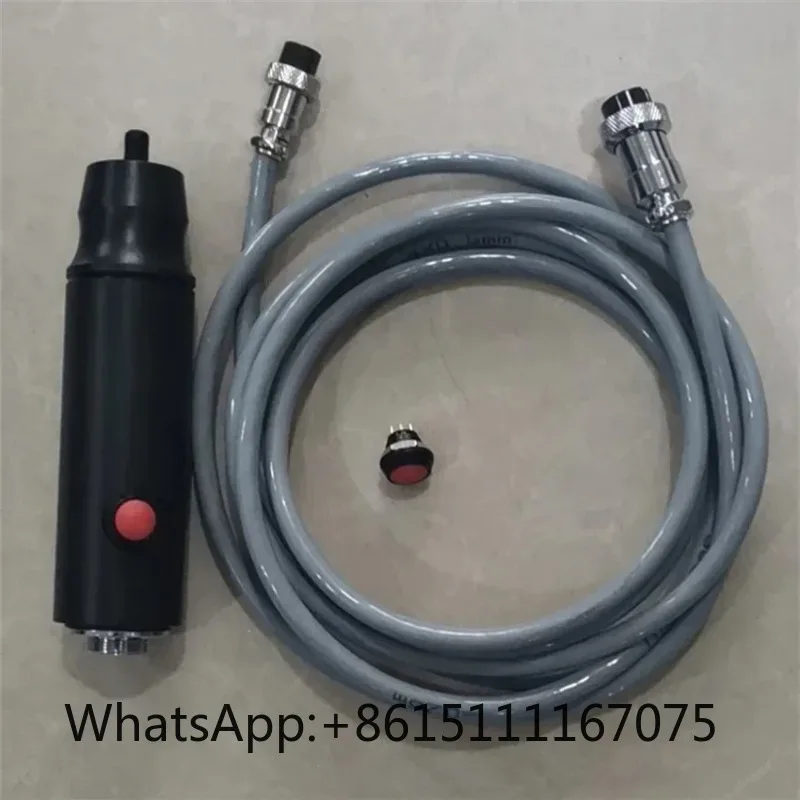 28kHz 700W Ultrasonic Spot Welding Handle, 40mm OD with Button Switch 2.8m Cable Transducer Assembly
