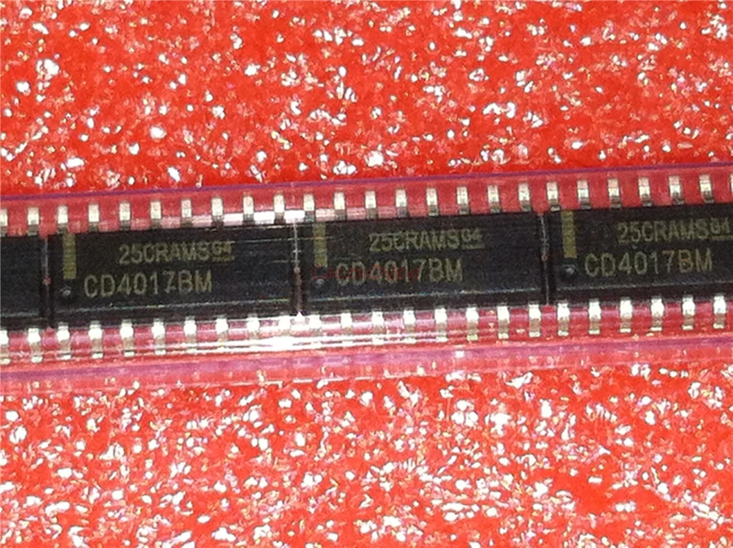 10pcs/lot CD4017BM HEF4017BT SOP16 HEF4017 SOP HCF4017 SMD In Stock