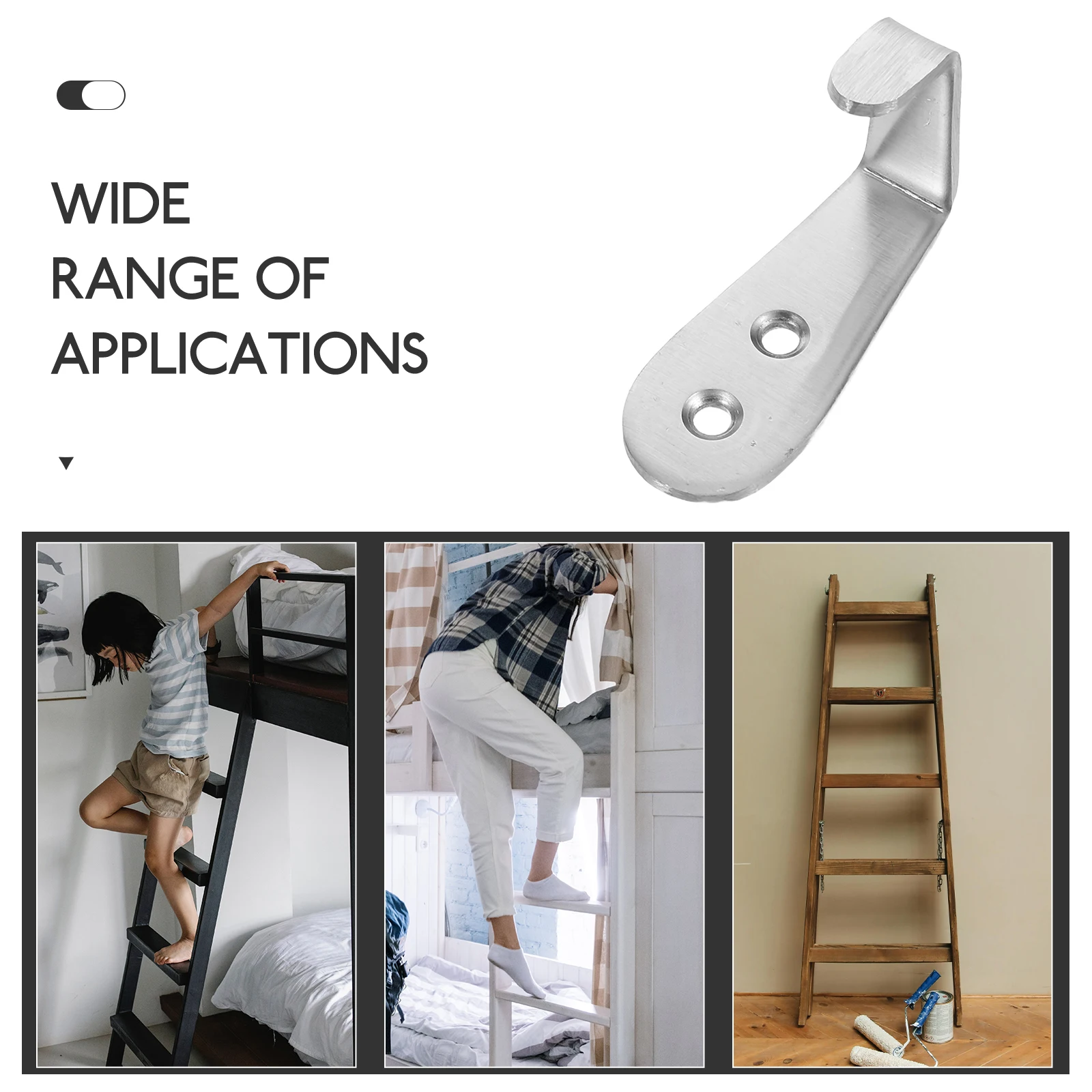 A cama de beliche do gancho da escada parte suportes resistentes do hardware da substituição dos ganchos do campista