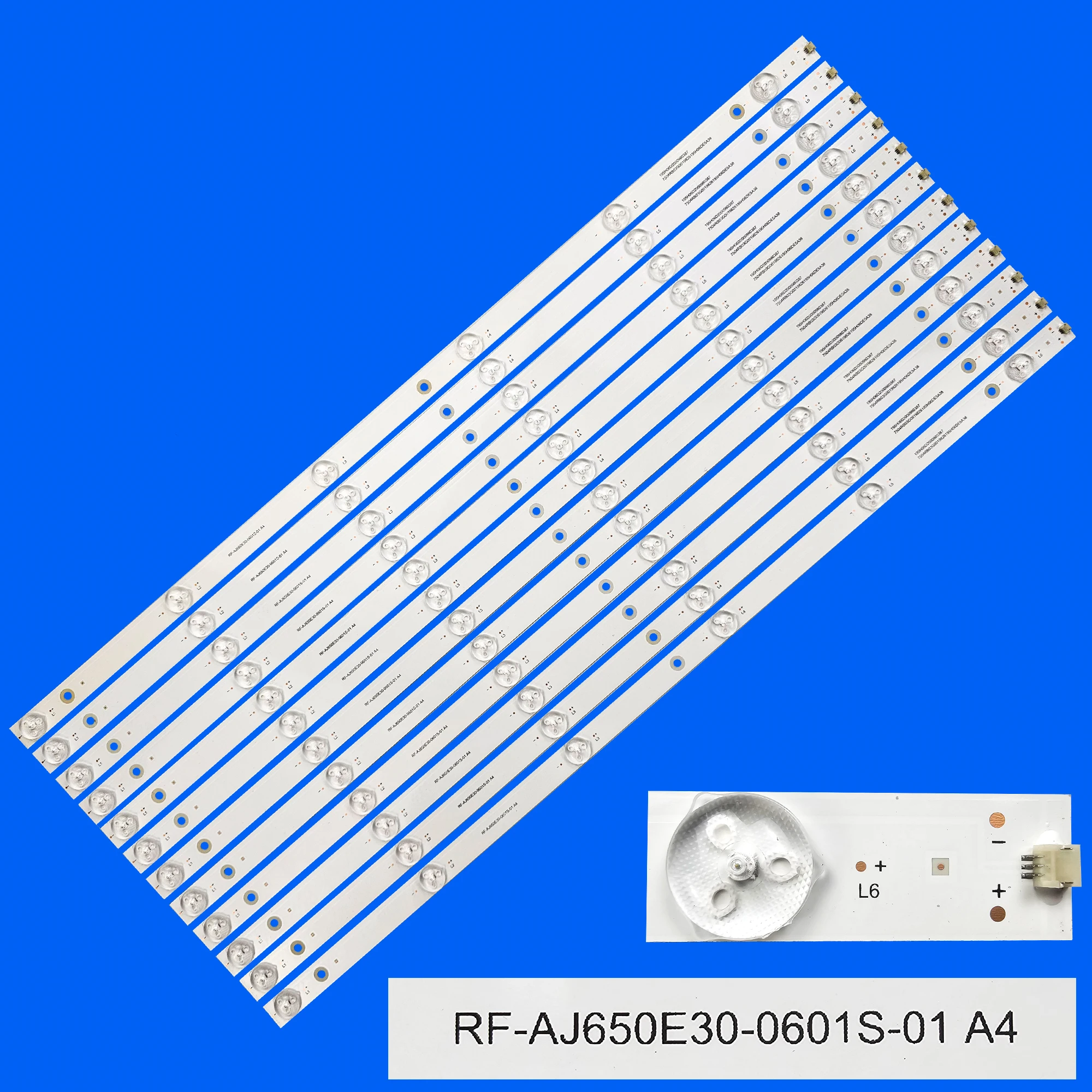 Tiras de retroiluminación LED para LC-65UI7352E LC-65CUG8052E LC-65CUG8062E LC-65UI7552E 65BJ3E 65BJ5E RF-AJ650E30-0601S-01 A4