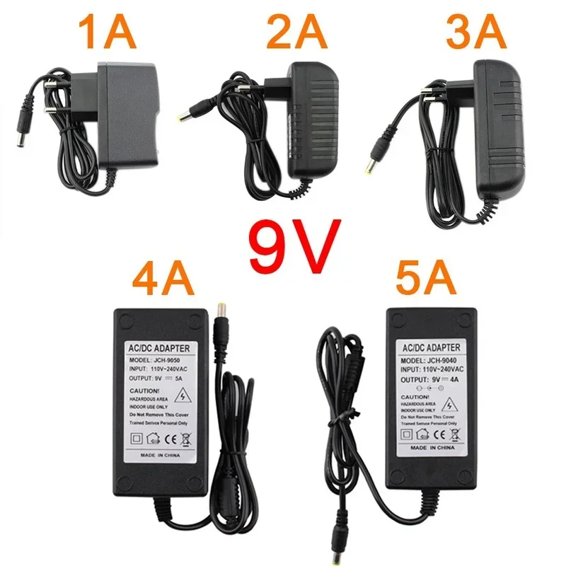 AC/DC 9V 15V Power Supply,Adapter Converter 220V TO 15V 9V 1A 2A 3A 4A 5A Hoverboard Charger,AC TO DC Switching Adapter EU US