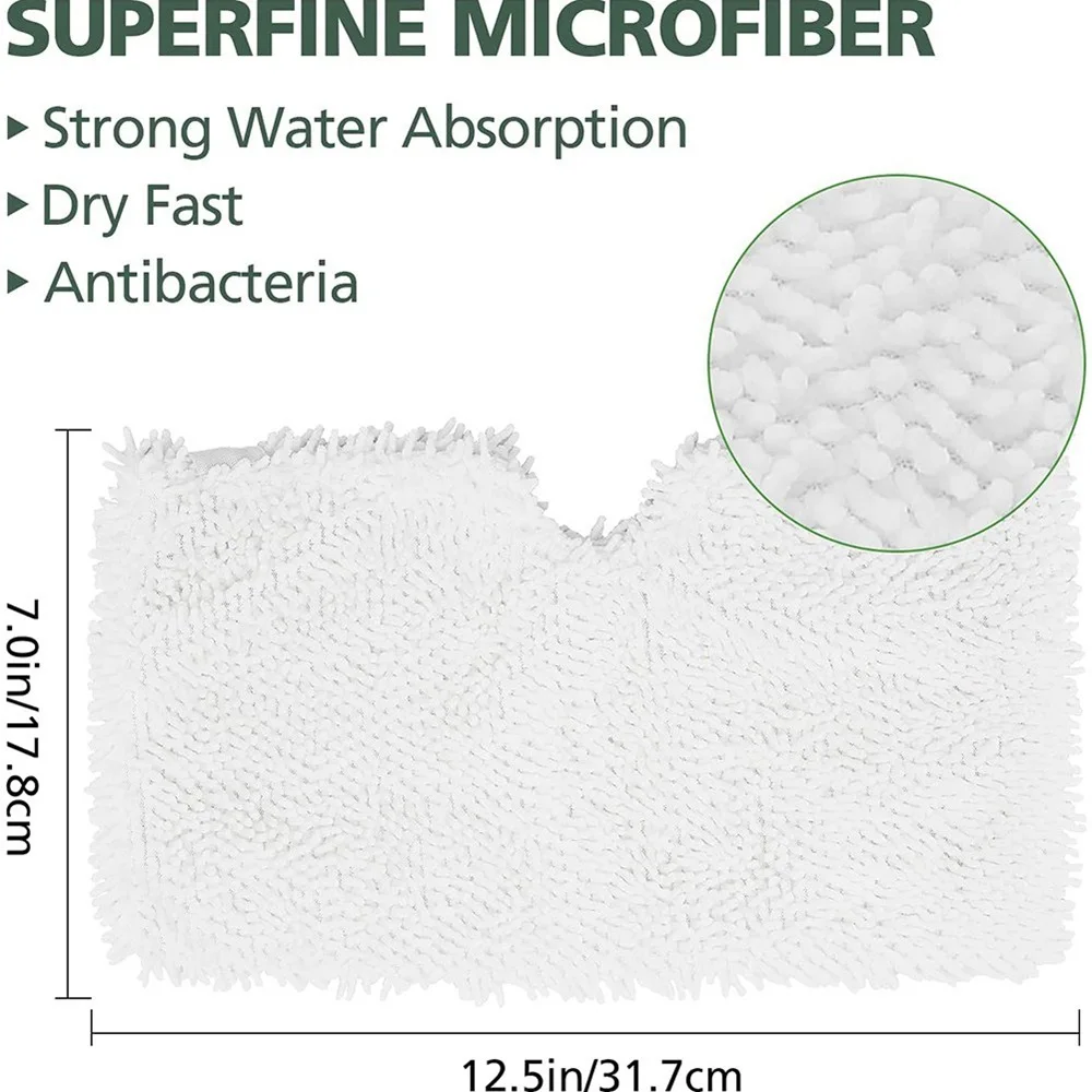 6 шт., сменные накладки для чистки карманной паровой швабры Shark S3500, S3501, S3601, S3550, S3901, S3801, SE450