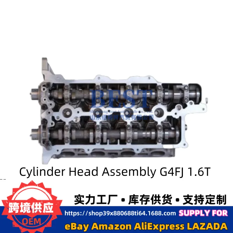 Suitable for Cylinder head Hyundai Kia name K5 Tusheng KX5 cable nine G4FJ 1.6T engine cylinder head assembly