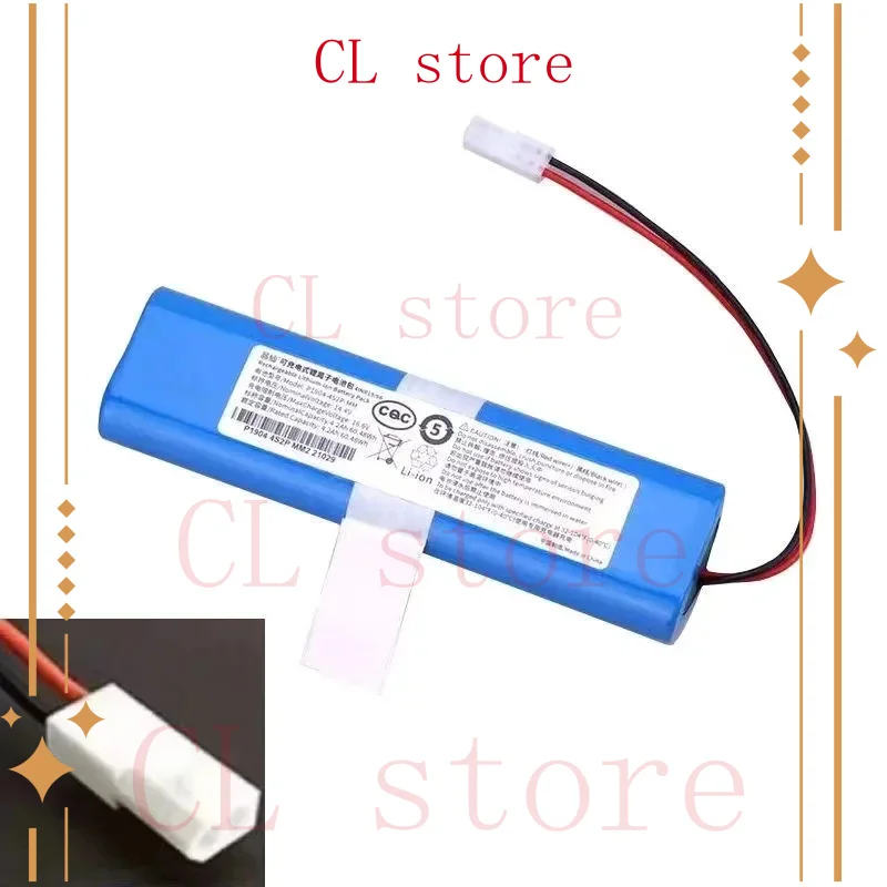 New 14.4V 2800mAh Battery Pack Used for The Qihoo 360 S6 Robot Vacuum Cleaner of Components
