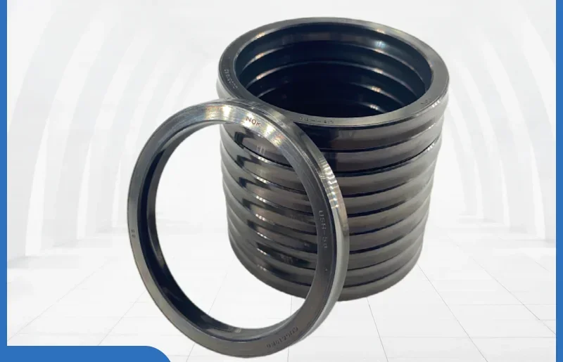 

10PCS Imported NOK oil seal, USH sealing ring, oil cylinder, UHS hydraulic piston rod, UN type, NBR full series