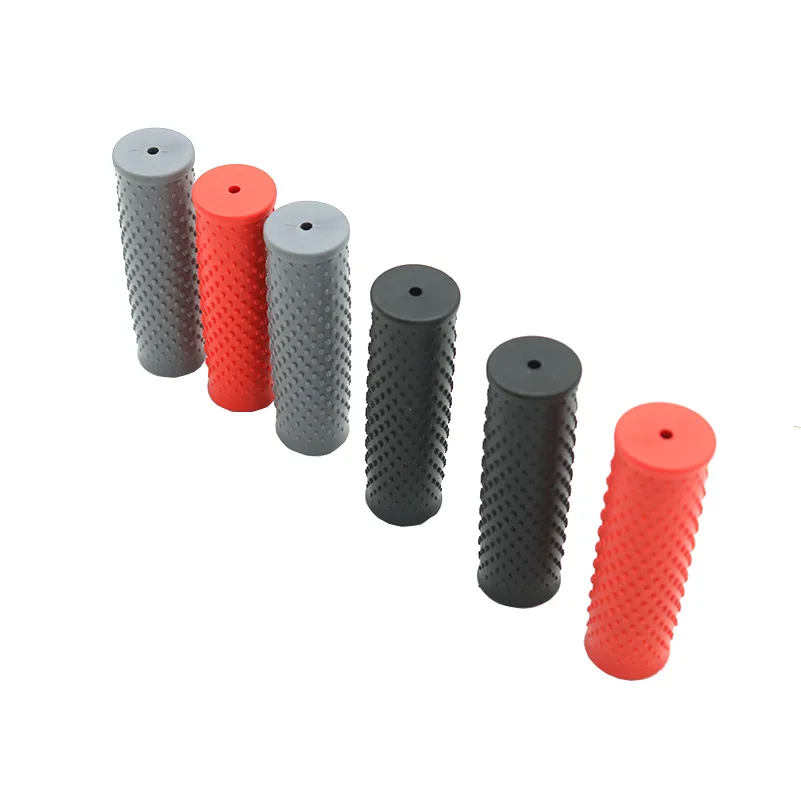 1 Pair Rubber Handlebar Grip for Xiaomi M365/Pro/1s/Pro2 Electric Scooter Accessories Non-slip Black Skateboard Riding Parts