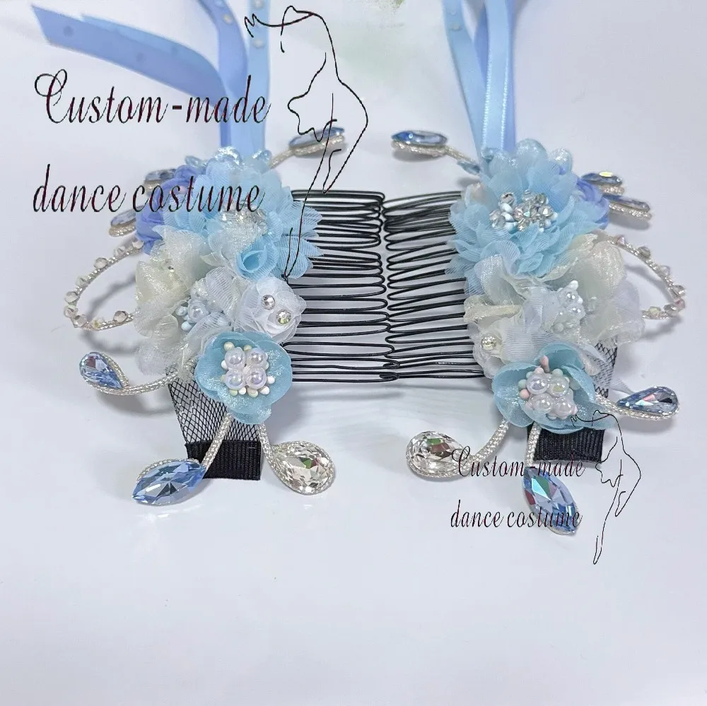 إكليل غطاء رأس الباليه، ابنة غابرييلا غير المحتملة تتجذب بأغطية الرأس الزهرية.