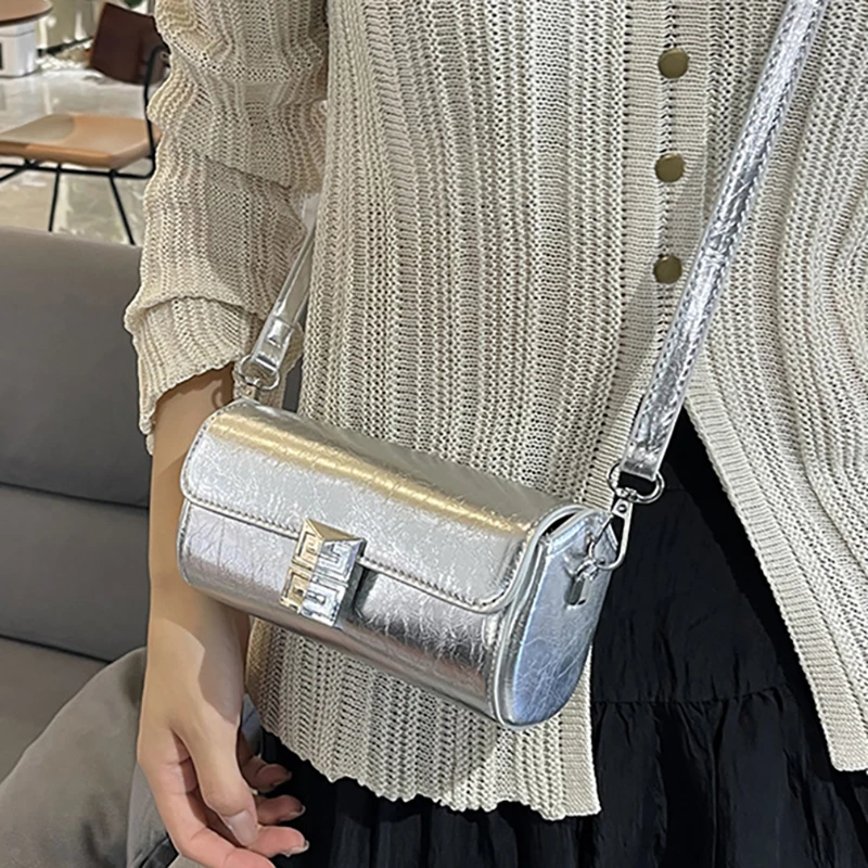 Retro Red Mini Small Square Pack For Women 2024 New Texture Chain Shoulder Bags Fashionable Versatile Female Crossbody Bag