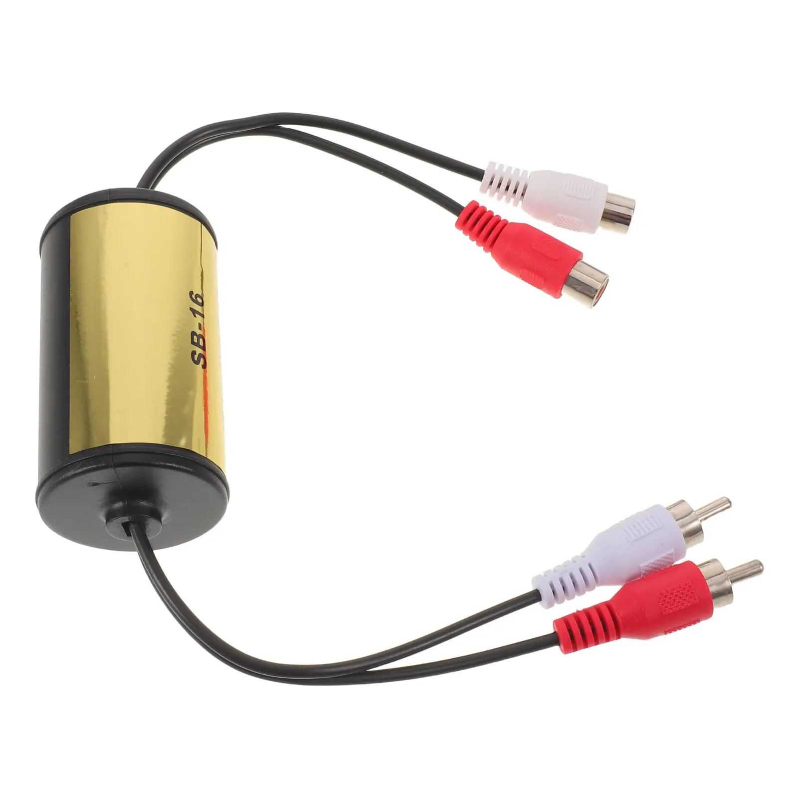 Car Audio Static Filter Noise Suppressor Ground Loop Isolator Stereo Amplifier Noise Reduction Engine Interference