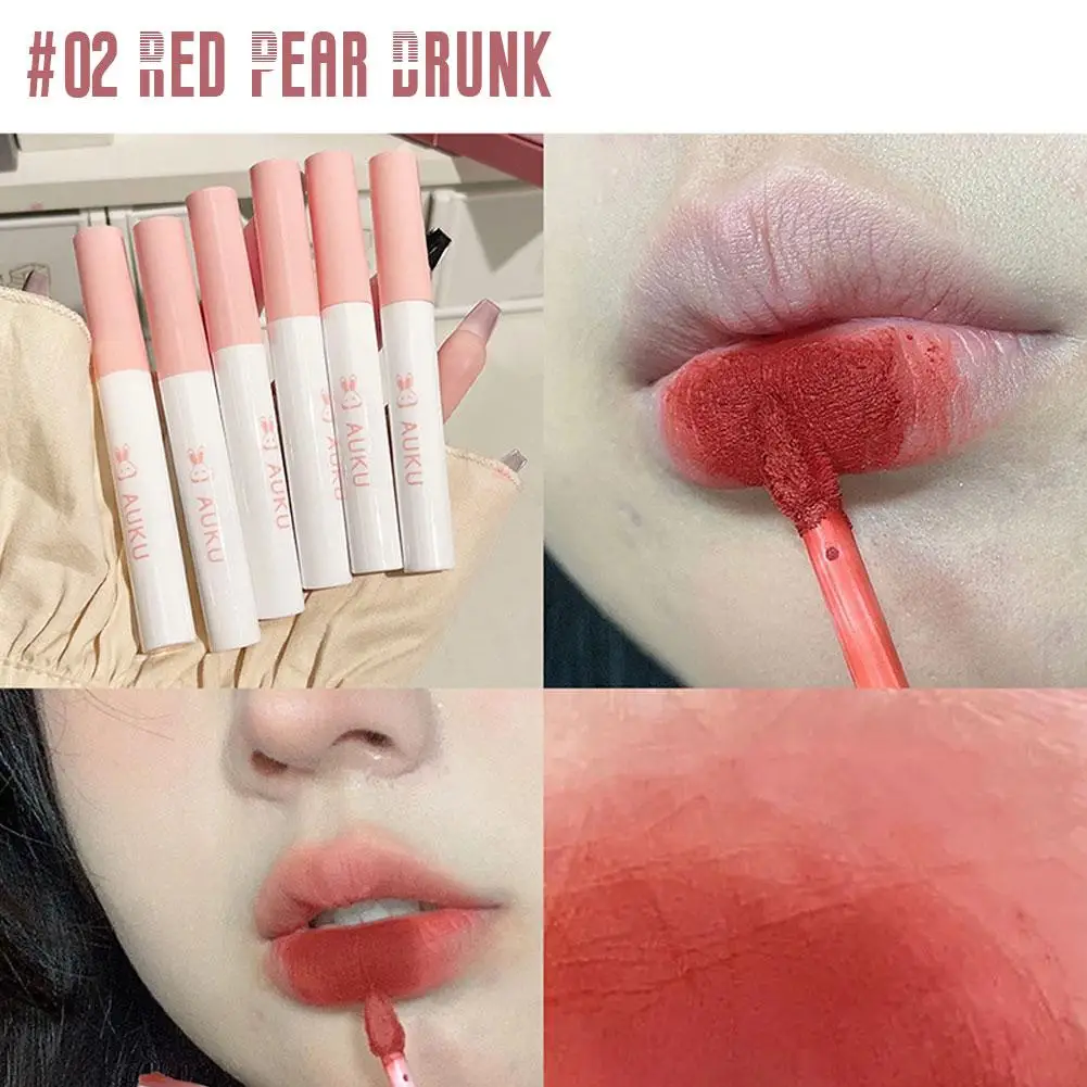 Ensemble de rouges à lèvres 6 pièces, livraison gratuite, maquillage coréen, cosmétiques de beauté, boue à lèvres mate, imperméable, maquillage longue durée pour femmes