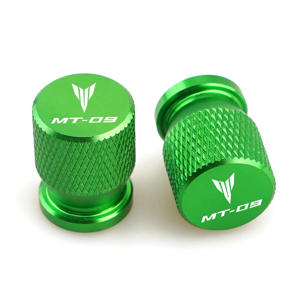 2025 لياماها MT-09 MT09 Mt 09 FZ-09 SP-09 أعلى جودة دراجة نارية CNC عجلة الاطارات صمام منفذ الهواء الجذعية قبعات يغطي الملحقات