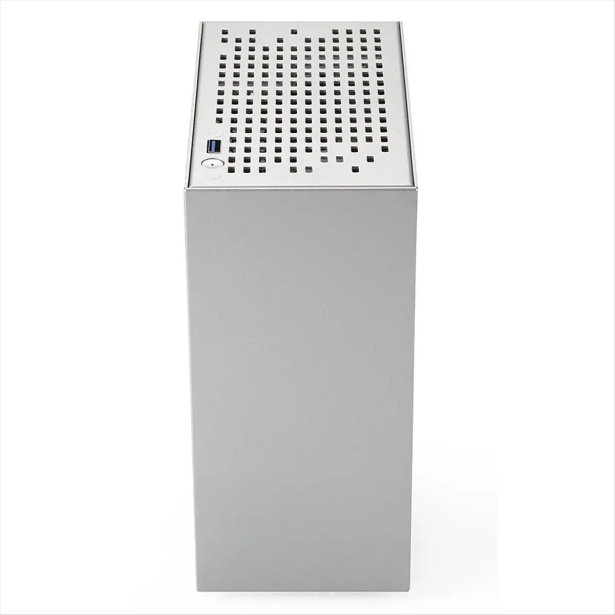 ABAN A07 Mini ITX Computer Case Chassis HTPC Host Case USB3.0 ITX Enclosure Personal Computer Chassis Desktop Box White