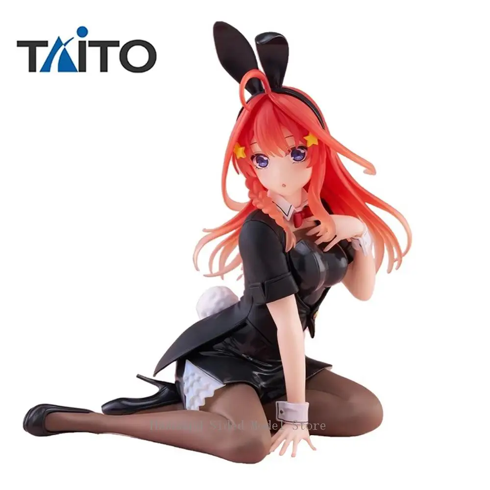 

Original TAiTO Desktop Cute The Quintessential Quintuplets Nakano Itsuki Bunny Ver. 13Cm Anime Figure PVC Model Collectible Toys
