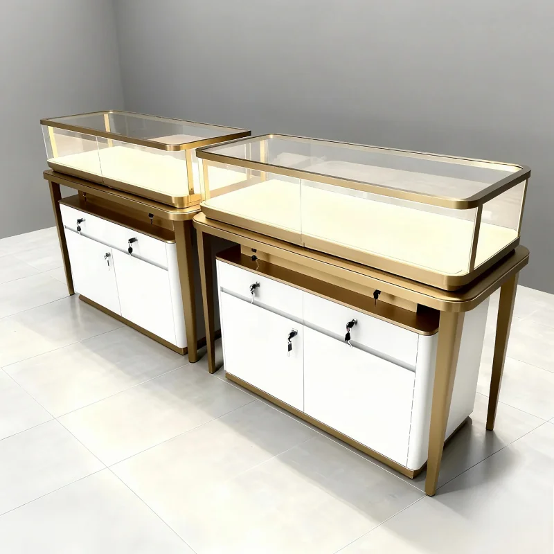 custom.2026 Mirror Jewelry Store Cabinet Custom Electronic Locks Colors Logos Quickly Delivery Fashion Mirror Jewelry