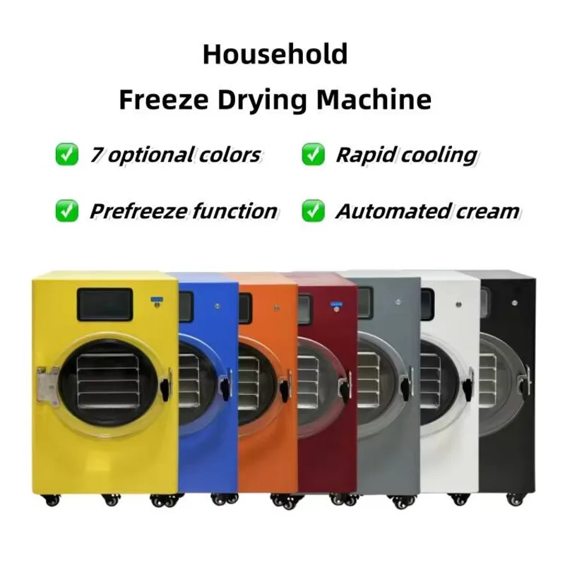 5kg 7kg 10kg 12kg 15kg 20kg Household Fruit Vacuum 5 Trays Freeze Dryer