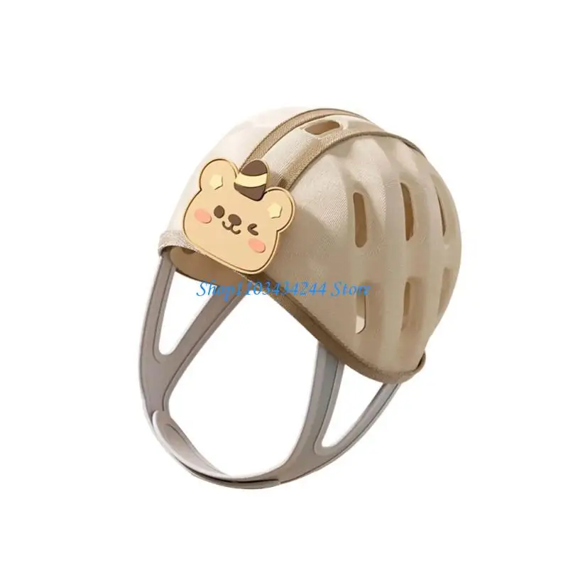 خوذات واقية للرأس للأطفال للزحف لتعلم المشي للأولاد والبنات، قبعة أمان مريحة ومسامية للجنسين