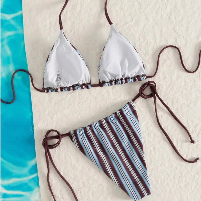 2026 Sexy Bikini Gestreepte Vrouwen Badmode Vrouwelijke Badpak Voor Zwemkleding Badpakken Braziliaanse Bikini Set Beachwear Zwembad Bader