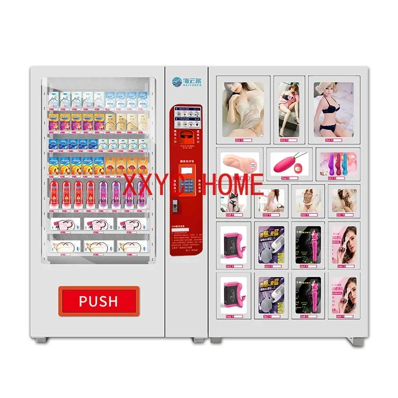 Automatic Snacks Unmanned Vending Cabinet Drinking Machine