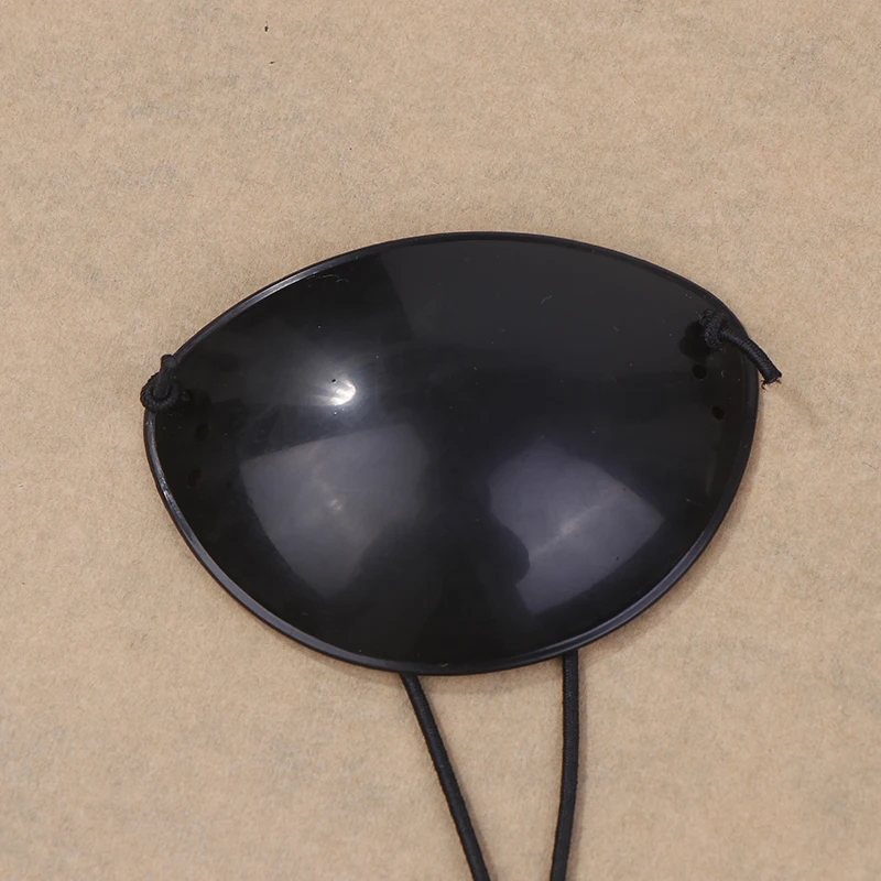 Children's Monocular Eye Goggle Patch Translucent Black Amblyopia Strabismus Correction One Eye Blindfold