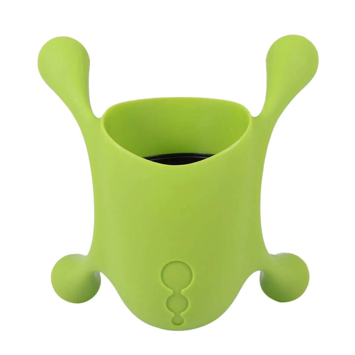 Creative Succulent Plant Pot Green Plastic Draining Hole Design Simple Style Flower Pot Indoor Desktop Plant Container Wall