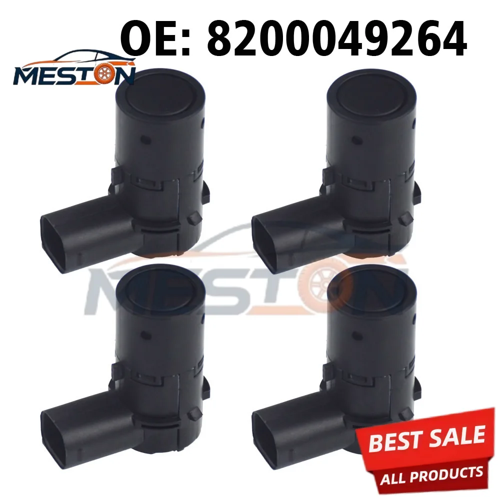 8200049264 PDC Parking Sensor Parktronic for Peugeot 207 CC (2006–2017), 4pcs/lot