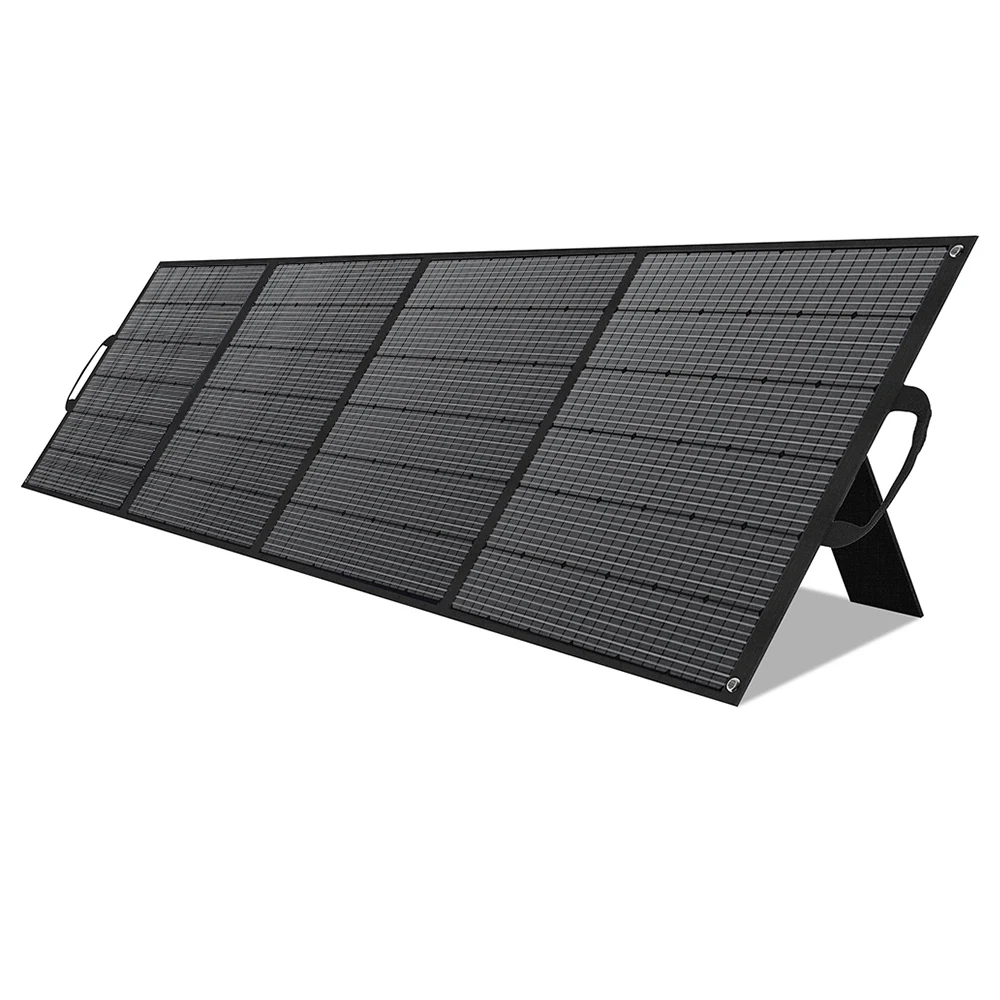 TALLPOWER TP400 400W Draagbaar Zonnepaneel, IP65 Bescherming, 23,4% Hoge Efficiëntie Zonne-energieopwekking, Verstelbare Hoekbeugel