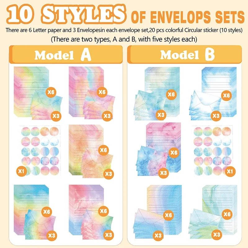 conjunto-de-papel-e-envelopes-estacionarios-para-aquarela-30-pecas-de-papel-de-papelaria-colorido-para-escrita-com-15-envelopes-aquarela-bonita
