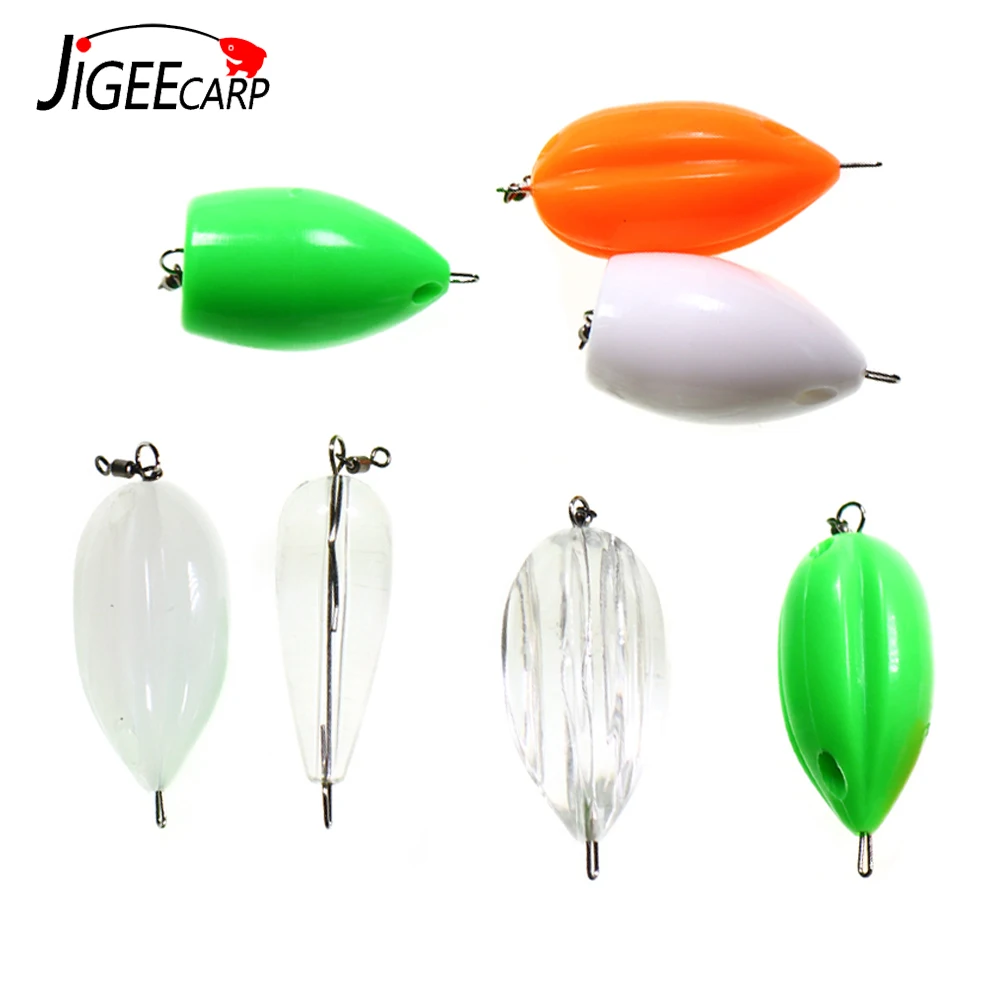 5PC Fly Fishing Lure Cast Sinker Refit Counterweight Throwing Aid Pin 8-Word Loop Long Shot Floating Texas Rig Fishing Accessory