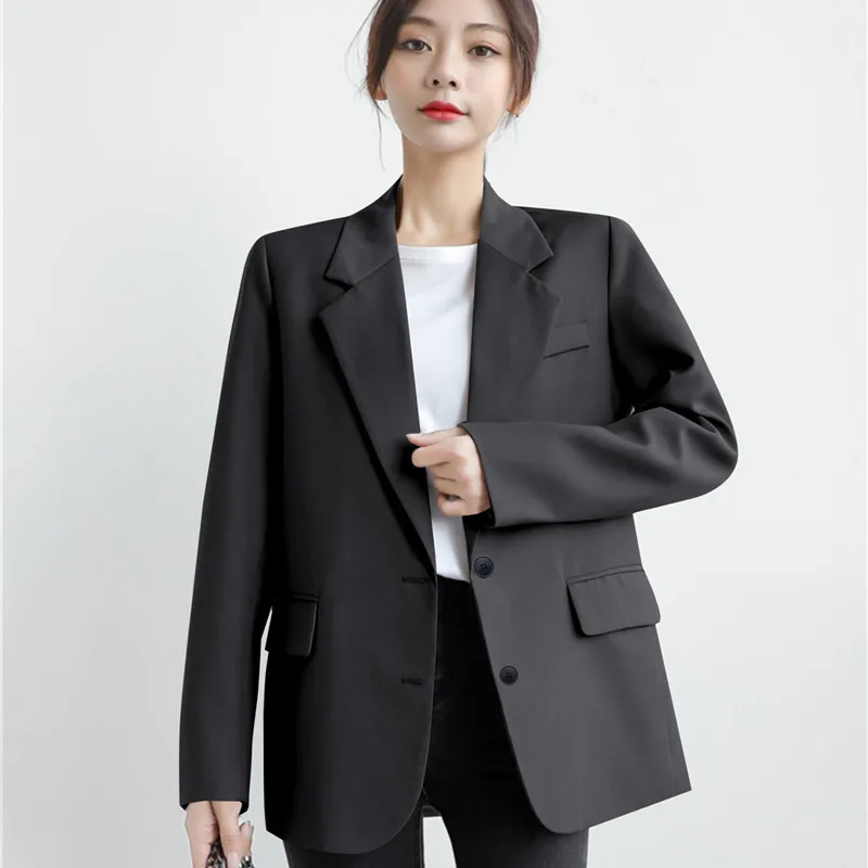 New Spring and Autumn Women\'s British Style Casual Versatile Suit Coat