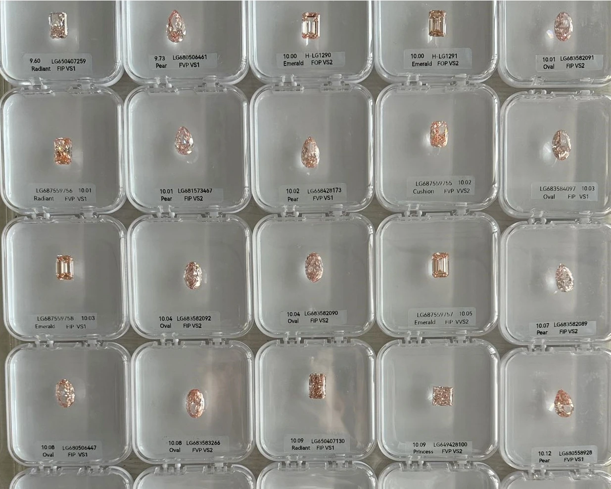 2.0CT يتوهم الوردي القلب قطع CVD HPHT مختبر نمت الماس 14K الذهب IGI شهادة خاتم الخطوبة #5