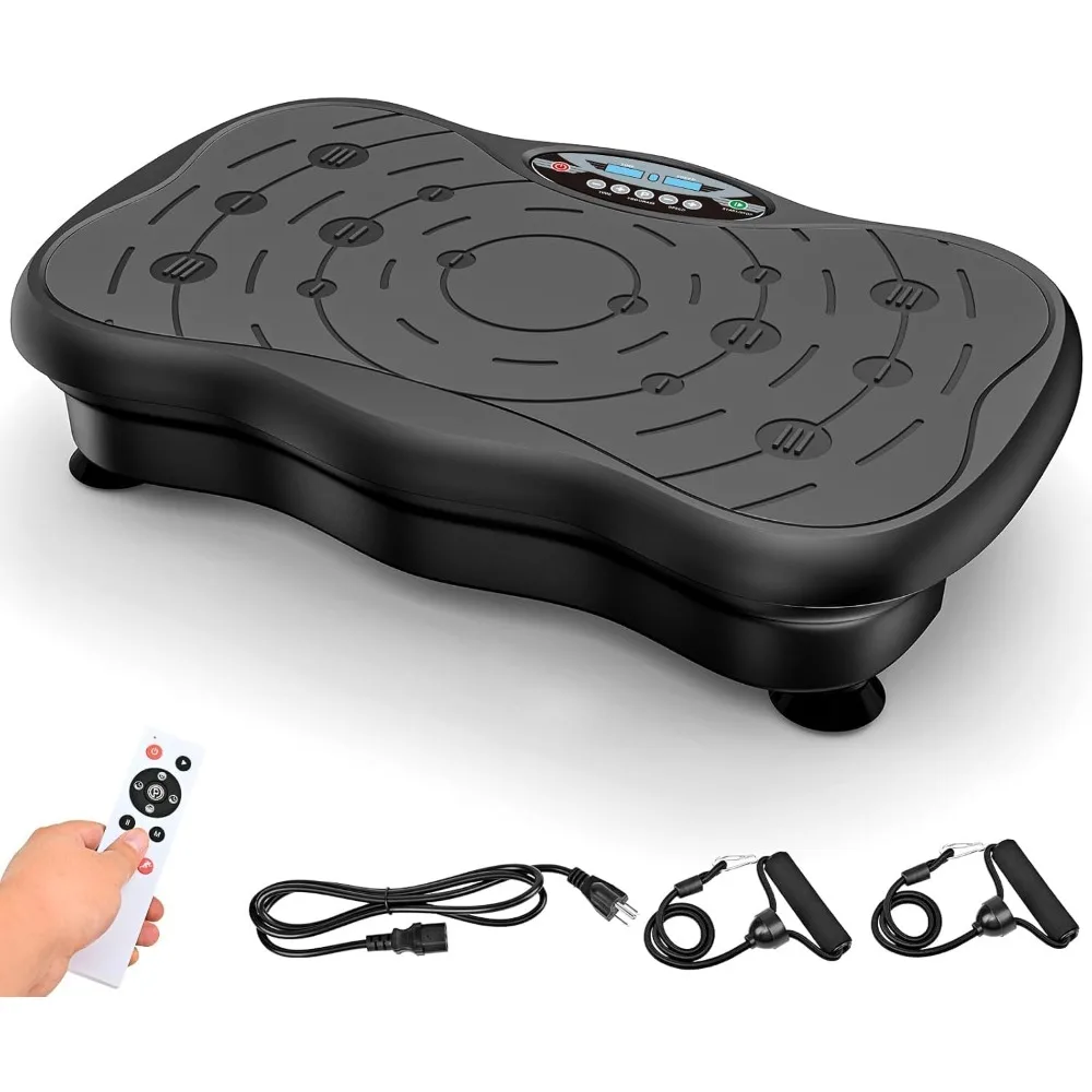 

Vibration Plate Exercise Machine for Lymphatic Drainage Weight Loss, Whole Body Workout Vibration Fitness Platform