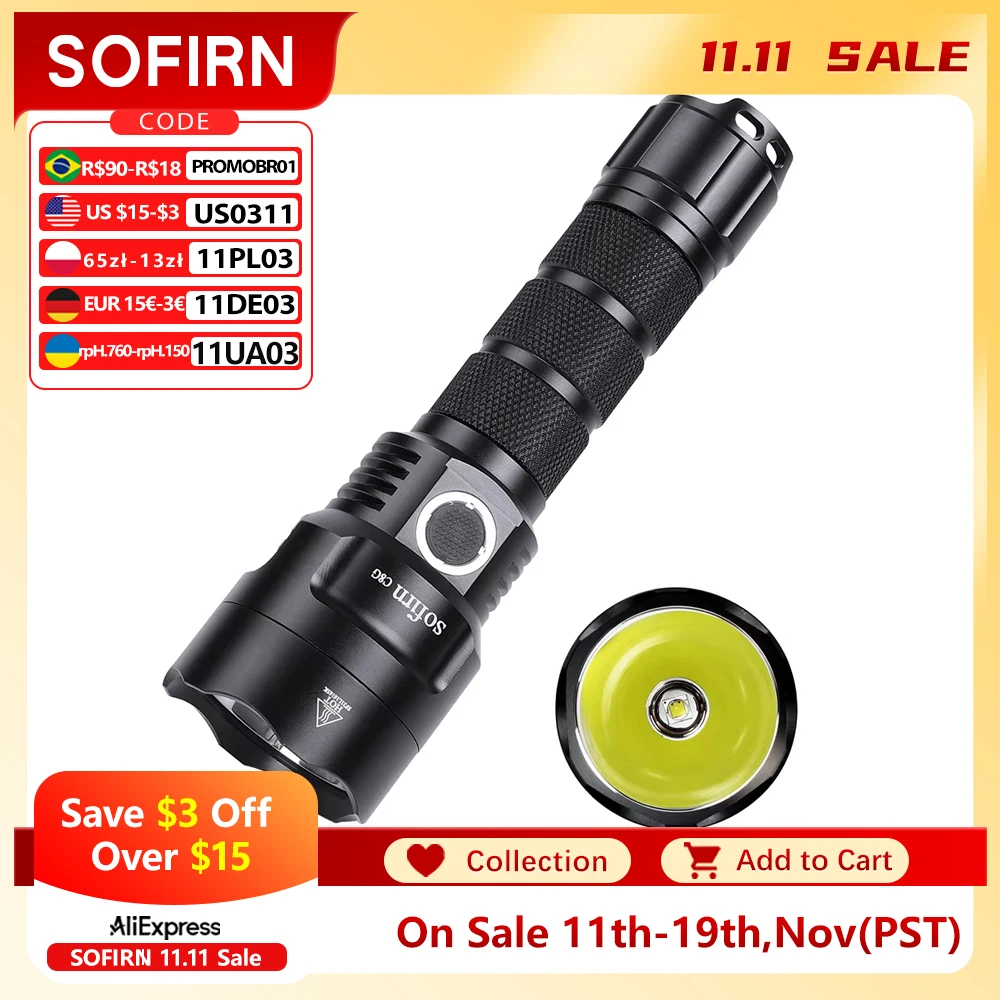 C8G Powerful LED Flashlight