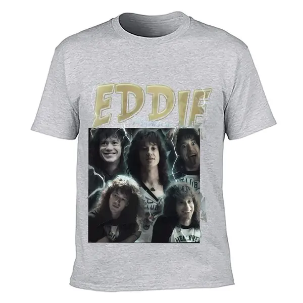 Eddie Munson Tshirt | Joseph Quinn Shirt | Movie Series Gift2024 High quality Brand T shirt Casual Printed 100% Cotton