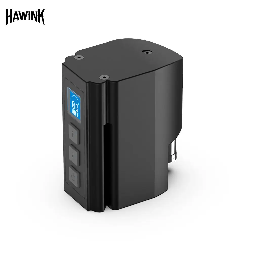 

HAWINK Tattoo Power Supply Audio Connector LCD Mini Battery Micro USB Tattoo Battery for Tattoo Pen Machines Accessories