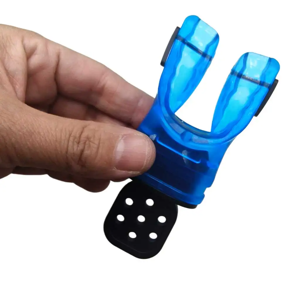 Scuba Diving Moldable Silicone Octopus Mouthpiece Replacement Bite Grip for Backup Regulator Ergonomic 2nd Stage Mouthpiece Gear
